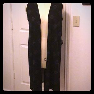 LULAROE BLACK JOY with pattern!